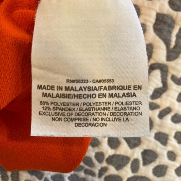 🔥Nike Dry-Fit men’s 1/2 Zip Running orange top🔥 - Picture 5 of 5